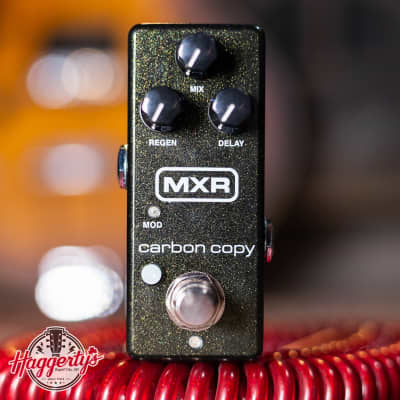 MXR M299 Carbon Copy Mini Delay Guitar Effects Pedal - Floor Model image 1