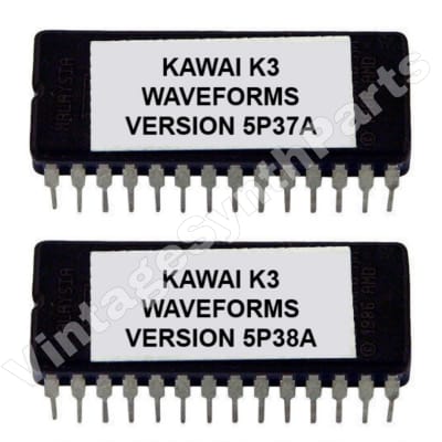 Kawai K3 Keybord version Eproms with Waveforms Waveroms Rom Eprom
