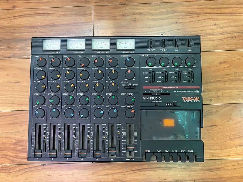 TASCAM Porta Two Ministudio 4-Track for parts/not working | Reverb