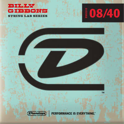 Dunlop RWN0840 - Jeu de cordes guitare électrique Billy Gibbons - 08-40 image 1