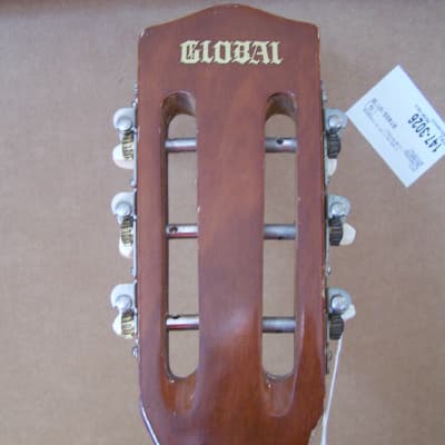 Vintage Global  Classical Guitar, 1960s, MIJ? image 4
