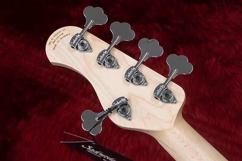 Sadowsky ML24 SV5 Vintage Black 5弦 Sadowsky ML24 SV5 Vintage Single Cut Bass Alder / Black