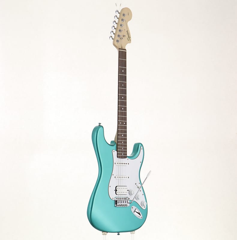 ギター Squire Affinity Stratocaster Race Green Squier Affinity Series Stratocaster HSS - Race Green | Long