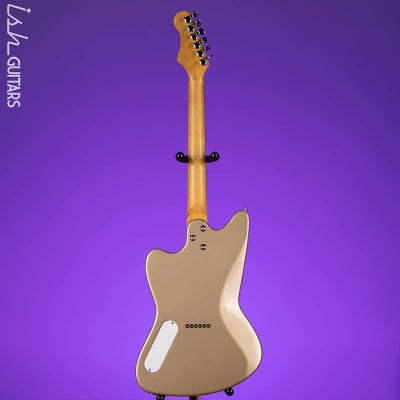 Harmony Silhouette Electric Guitar Champagne image 6