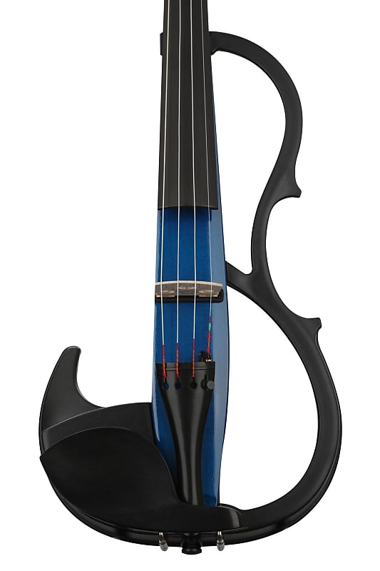 Yamaha Silent Series SV-200 Electric Violin - Blue image 1