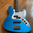 Rare Fender Aerodyne Jazz Bass 2014 Lake Placid Blue w/ Matching Headstock Japan Domestic Only Issue