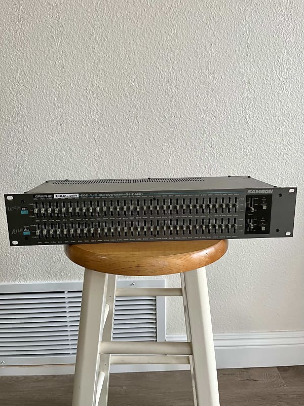Samson E62 Graphic Equalizer 1990 Gray Reverb