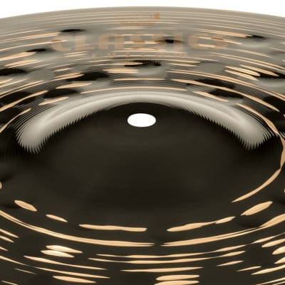 Meinl Classics Custom Dark Hi Hat Cymbals 15" image 3