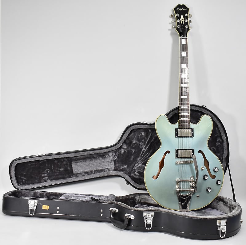 Epiphone ES-355 ペルハムブルー ハードケース付き Epiphone Ltd. Edition ES-355 - TV Pelham Blue | Sweetwater