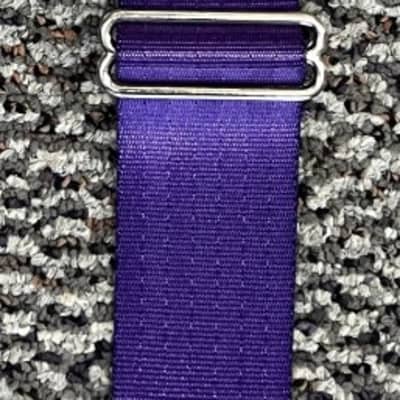 Souldier SLD-SLPUR 2-Inch Locking Seatbelt Guitar Strap - Purple image 4