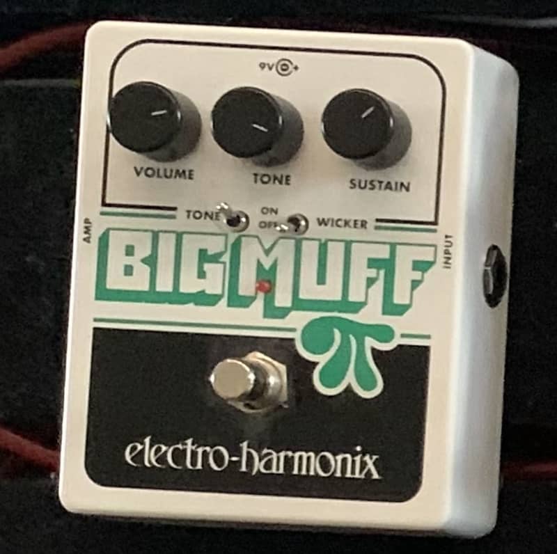 Electro-Harmonix Big Muff Pi w/ Tone Wicker Fuzz Pedal image 1