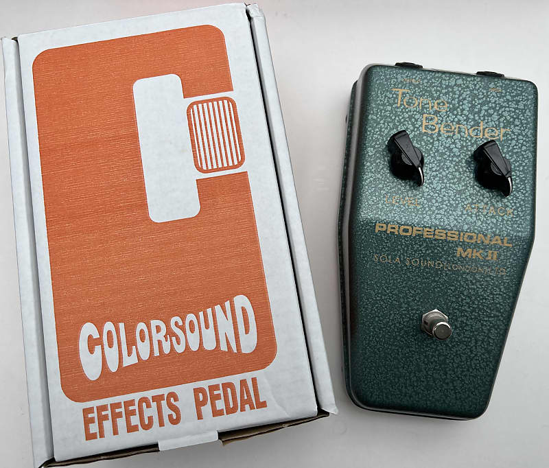 Sola Sound Tone Bender MKII “Green Bastard” Fuzz 2015 Green Sola Sound Tone Bender MKII “Green Bastard” Fuzz 2015 Green