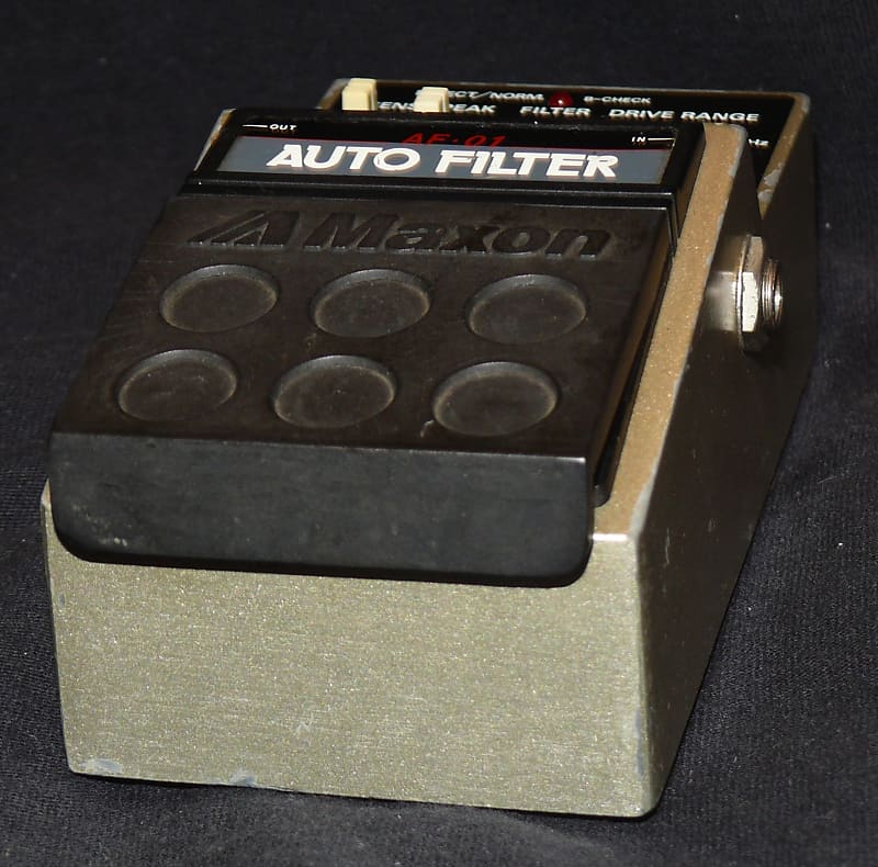 Maxon AF-01 Auto Filter Made in Japan Auto Wah Vintage
