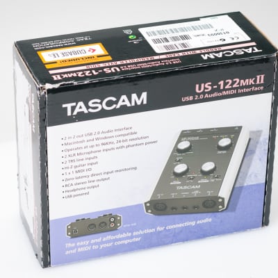 Tascam US-122 MKII USB Audio Interface