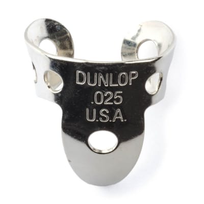 Dunlop 33R025 Nickel Silver .025mm Fingerpicks (20-Pack)