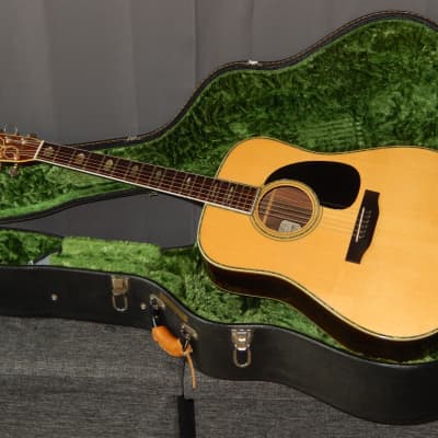 MADE IN JAPAN 1976 - RIDER R500D - ABSOLUTELY AMAZING - MARTIN D45 STYLE - ACOUSTIC GUITAR image 1