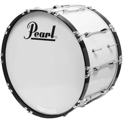 Pearl Competitor Marching Bass Drum Regular Midnight Black (#46) 18x14 image 2