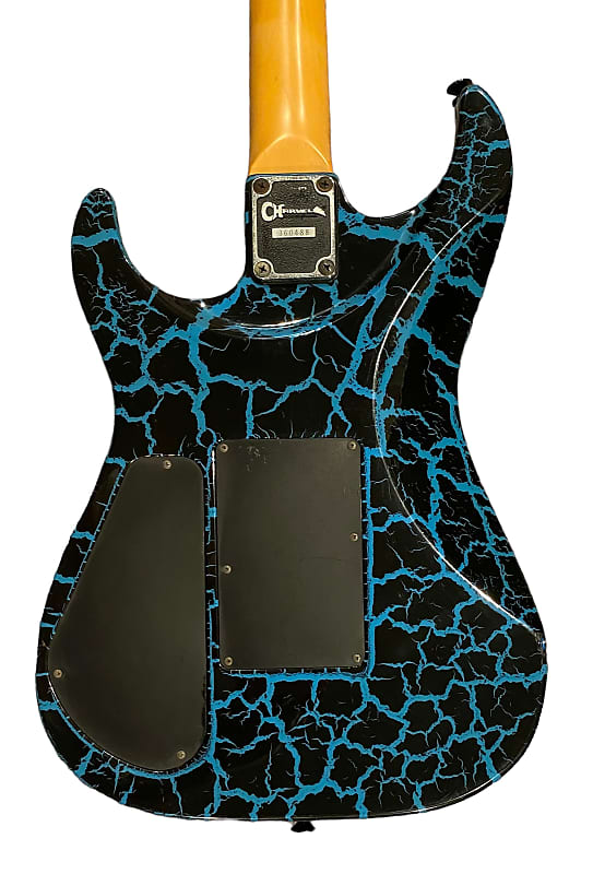 Charvel DK-85-SH Circa 1989 1990 - Blue Crackle - Japanese
