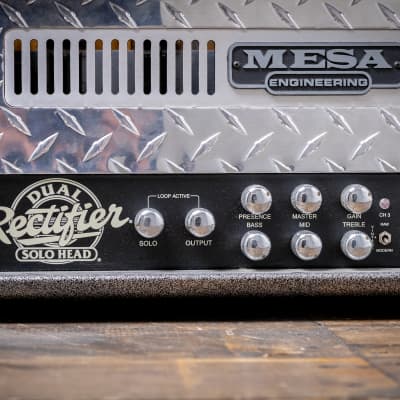 Mesa Boogie Dual Rectifier Solo Head 3-Channel 100-Watt Guitar Amp