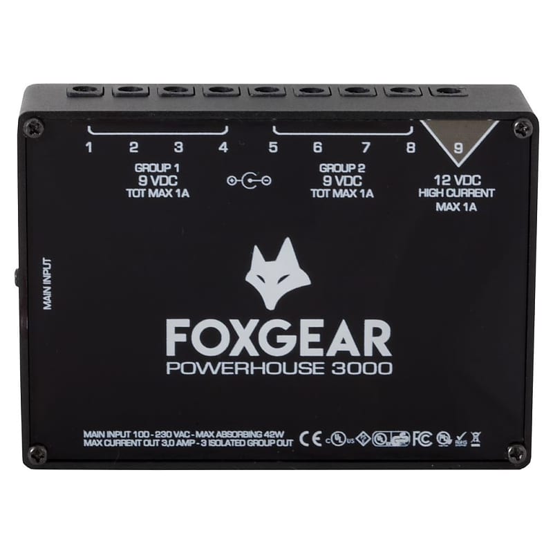 Foxgear POWERHOUSE 3000 (PSU 9 Outs 3A) image 1