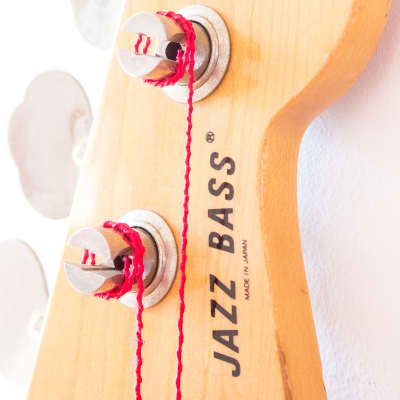 Fender Japan '75 Reissue Jazz Bass JB75-90US Fiesta Red 1997