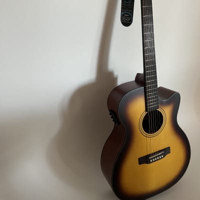 Austin |AA250SECSB | Acoustic Electric | 6 String | Righthand | Cut-A-Way | AA250SECSB | Orchestra | Sunburst | Acoustic image 3