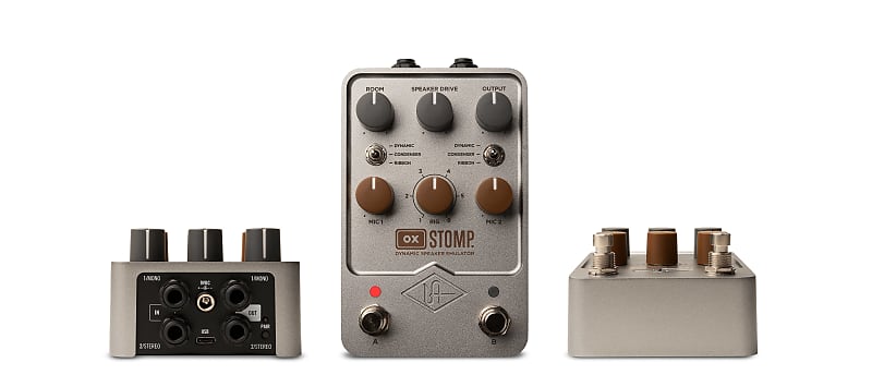 Universal Audio OX Stomp Dynamic Speaker Emulator Pedal image 1