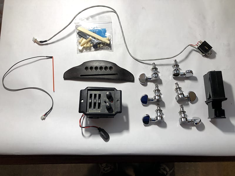 Parts of off Yamaha APX 4A SPL Acoustic Guitar | Reverb