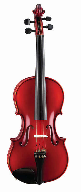Becker 175 Prelude Series 1/2 Size Violin - Red-Brown Satin image 1