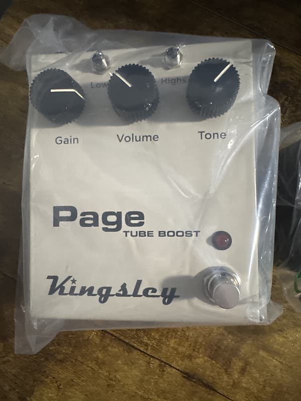 Kingsley Page v2 Tube Boostエフェクター キングスレー Kingsley Page Tube Boost V2 – Chicago Music Exchange
