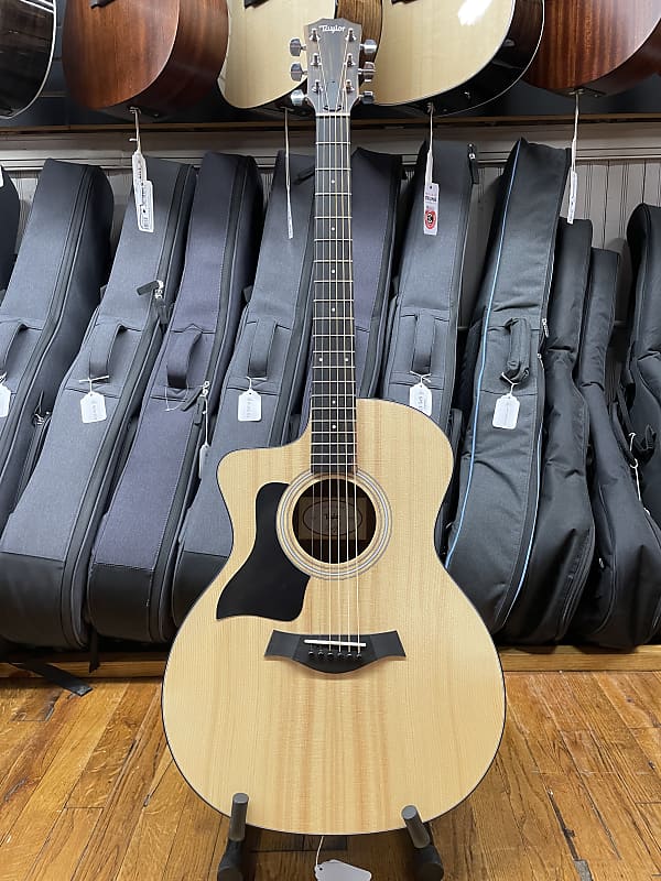 Taylor 114ce Walnut with ES2 Electronics Left-Handed  2022 - Natural image 1
