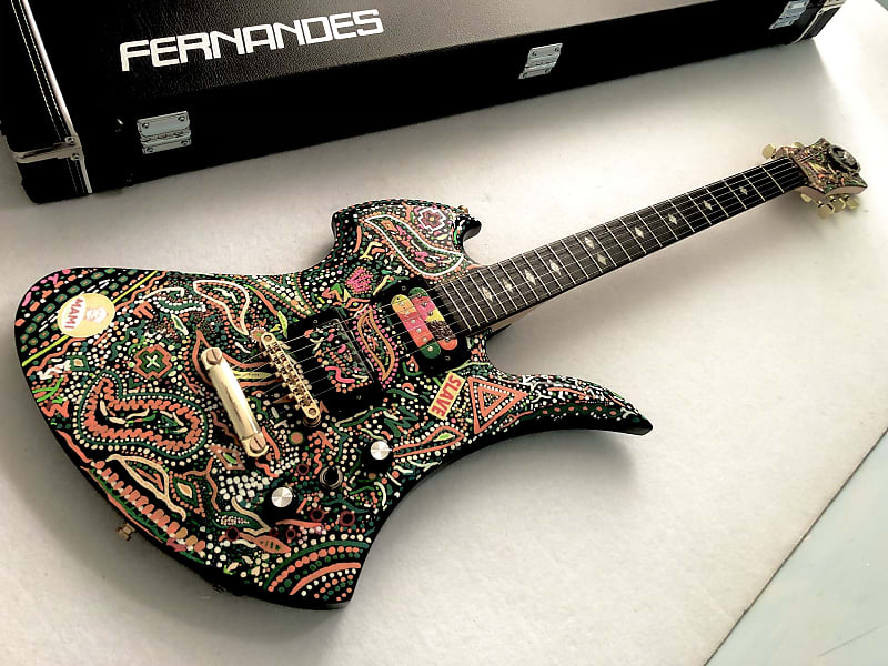 🪲Burny Hide MG Amoeba🪲B.C.Rich HIDEアメーバ Fernandes 120x 125