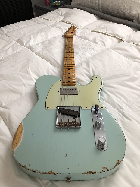 Fender Custom Shop Vintage Humbucker Telecaster – Relic Sonic Blue
