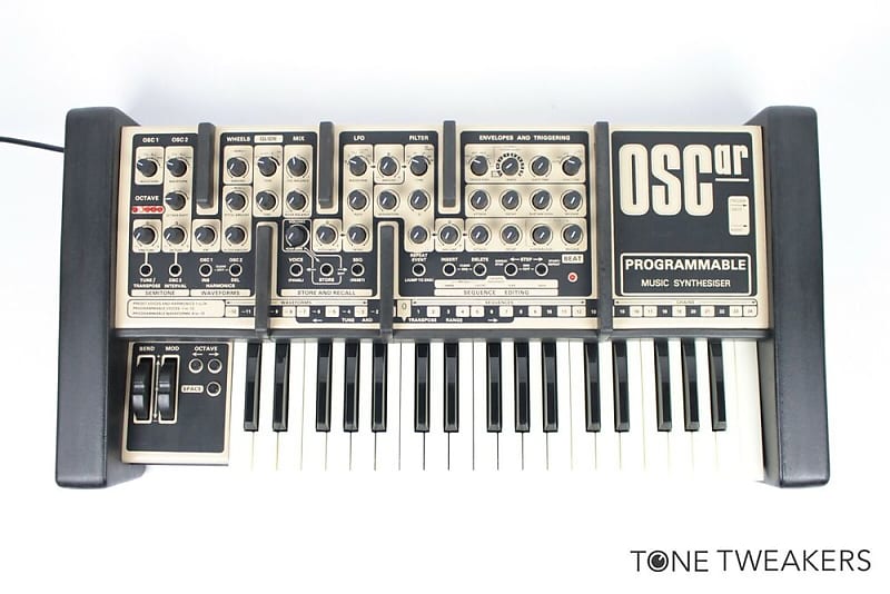 OXFORD OSCAR 80s Synthesizer Refurbished & IMPROVED analog Reverb UK