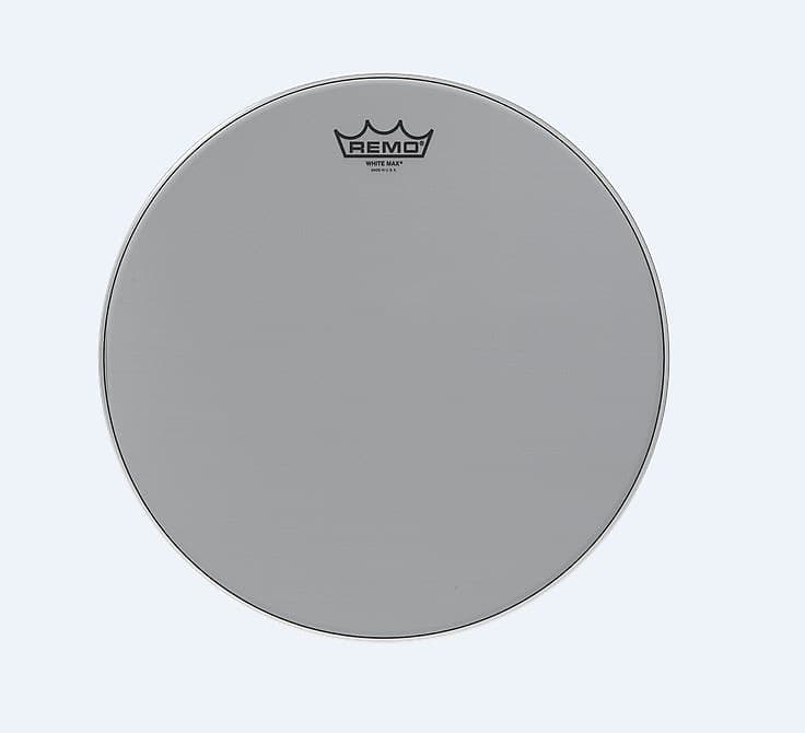 Remo Cybermax Marching Drum Head, White, 14" image 1