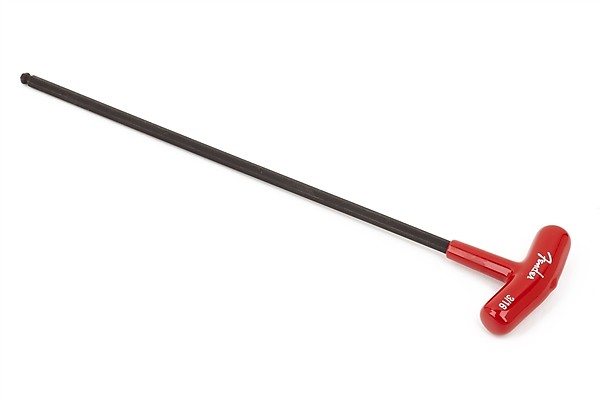 Fender Truss Rod Adjustment Wrench, "T-Style", 3/16", Red 2016 image 1