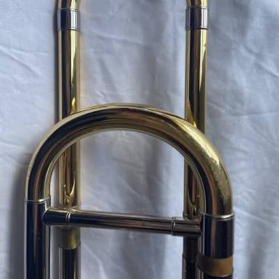 Yamaha YSL-548GOAL Allegro Tenor Trombone with F Attachment 2010s - Brass image 2