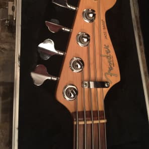 2001  American Fender Jazz V 5 String Bass image 5