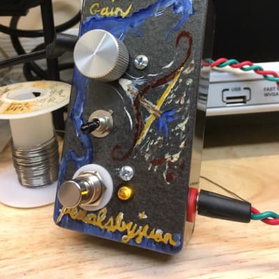 Pedals by Juan Rangemaster Clone 2019 Hand Painted image 1