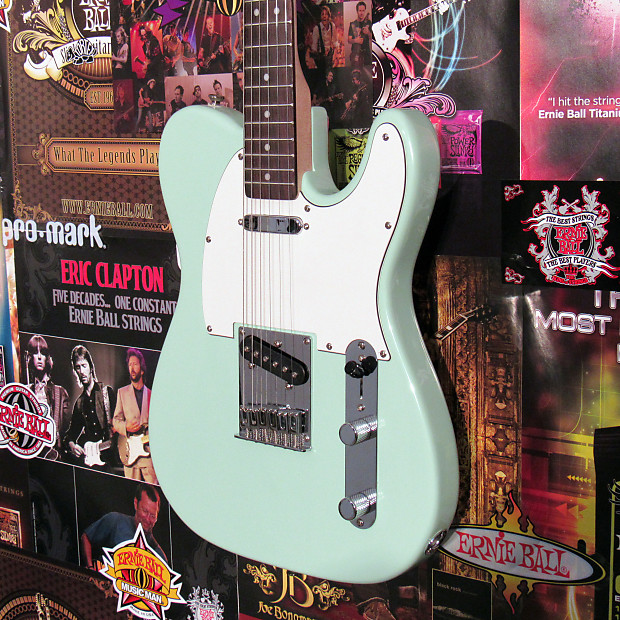 Squier Bullet Telecaster Surf Green Reverb
