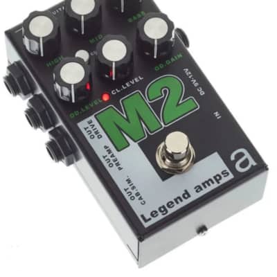 AMT Electronics M2 Guitar Pedal Preamp Cab Sim Distortion