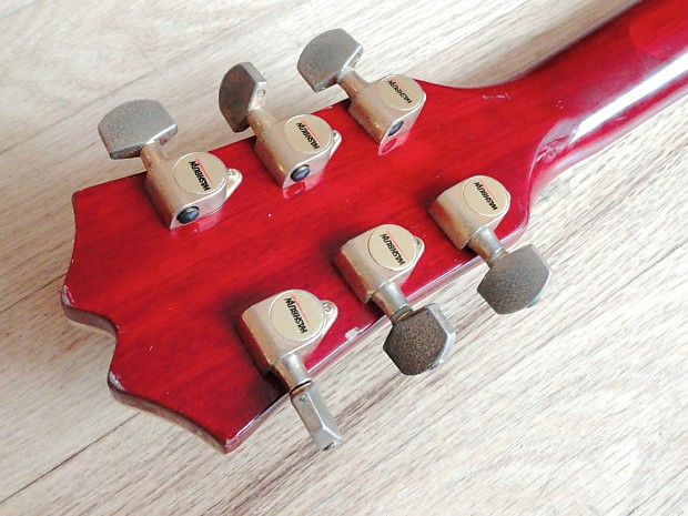 本店は 1980s Guitar Electric 335 Semi-Hollowbody HB35 Washburn ギター