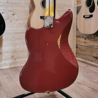 Fender Custom Shop Limited Edition Custom Jazzmaster Relic - Maple Fingerboard, Cimarron Red image 14