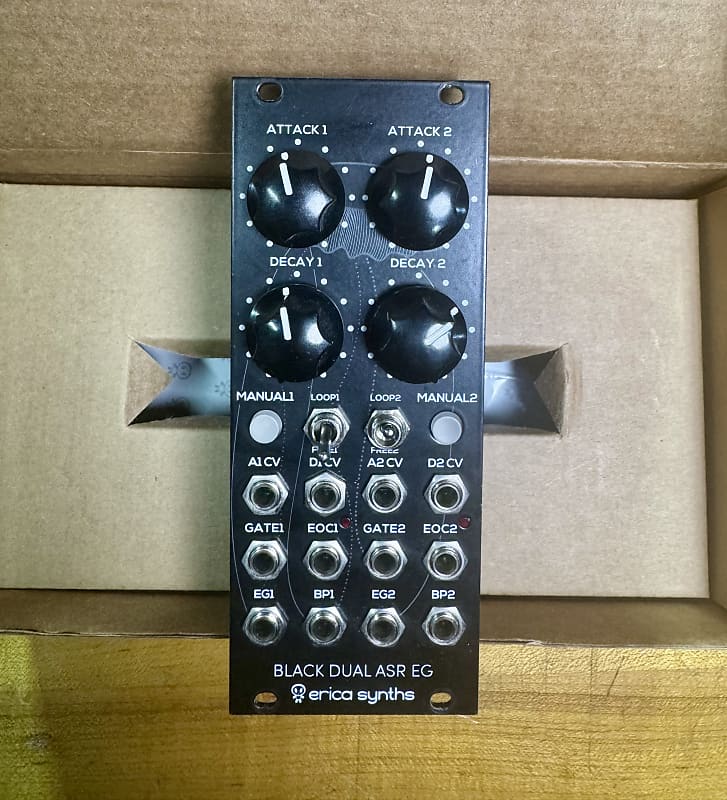 Erica Synths Black Dual ASR EG | ModularGrid Eurorack Marketplace