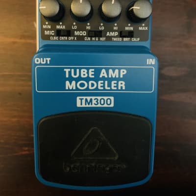 Reverb.com listing, price, conditions, and images for behringer-tm300-tube-amp-modeler