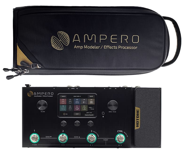 Hotone Ampero MP-100 Amp Modeler & Effects Processor With Gig Bag! image 1