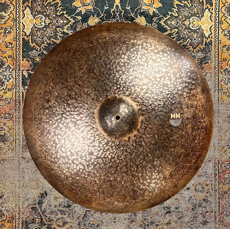 VIDEO! Beautiful DRY COMPLEX THINNER Sabian Hand Hammered HH KING Ride 22" 2388 g CLEAN image 1