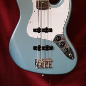 Fender MIM Jazz Bass Standard 2000's Ice Blue Metallic | Reverb