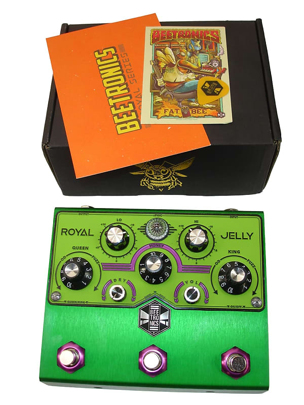 Beetronics Royal Jelly Overdrive / Fuzz Limited Edition Guitar