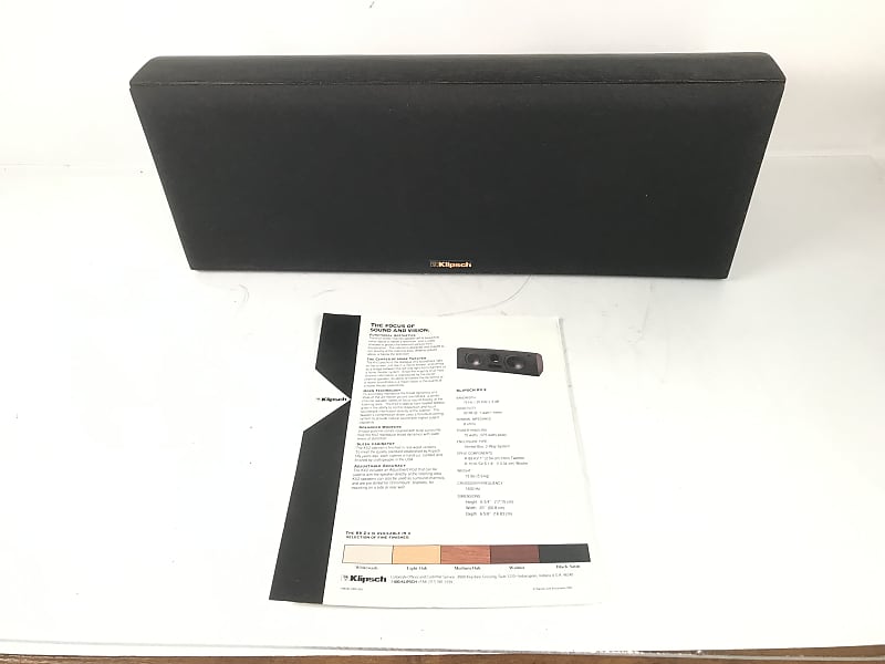 Klipsch KV2 Center Channel Speaker Reverb